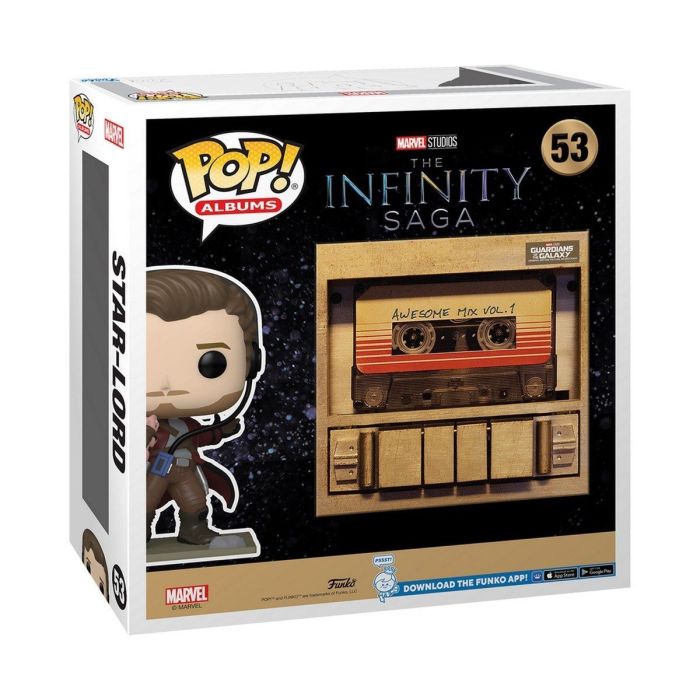 Star-Lord with Awesome Mix Tape - Funko Pop! Album - Guardians of the Galaxy