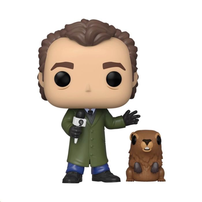 Phil with Punxsutawney Phil - Funko Pop! and Buddy - Groundhog Day