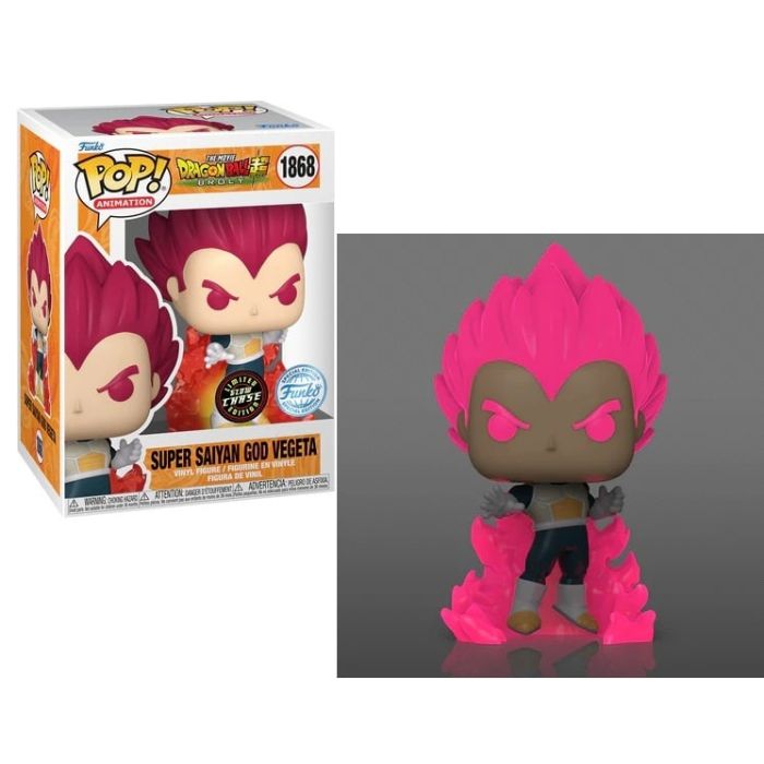 Dragon Ball Super: Broly POP! Animation Vinyl Figure Super Saiyan God Vegeta (CHASE)