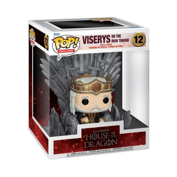 Viserys on Iron Throne - Funko Pop! Deluxe - House of the Dragon
