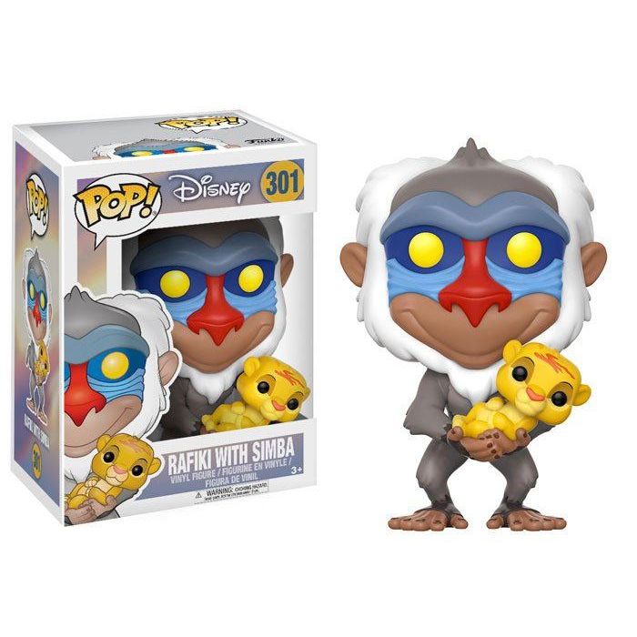 Funko Pop! Disney: Lion King - Rafiki with Simba