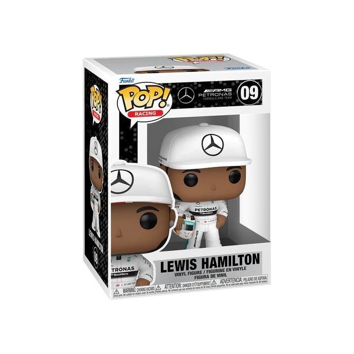 Lewis Hamilton with Helmet - Funko Pop! Racing - Mercedes AMG Petronas Formula One
