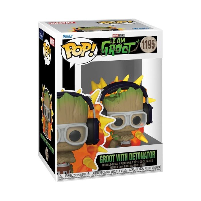 Groot with Detonator - Funko Pop! - I Am Groot