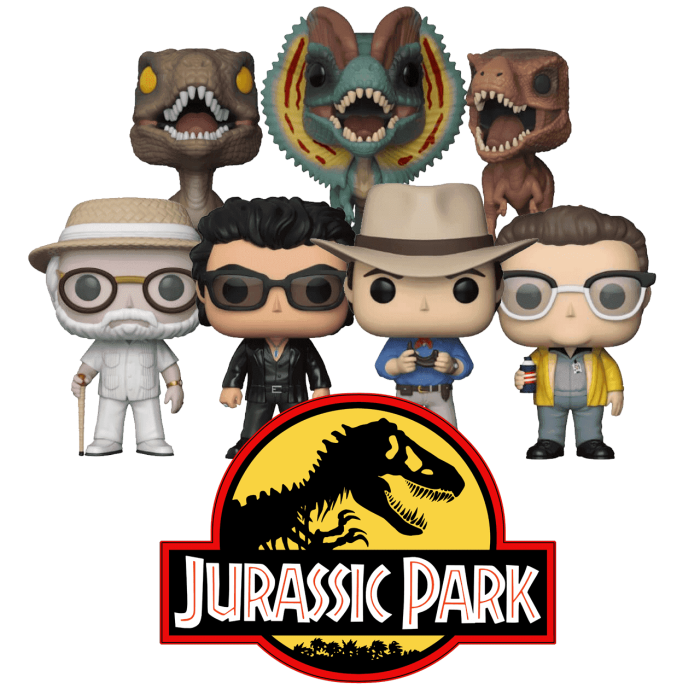 Funko Pop! Jurassic Park Set
