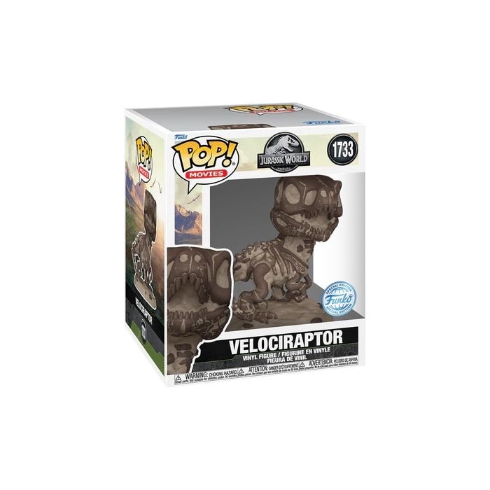 Velociraptor (Fossil) - Funko Pop! (6 inch) - Jurassic Park