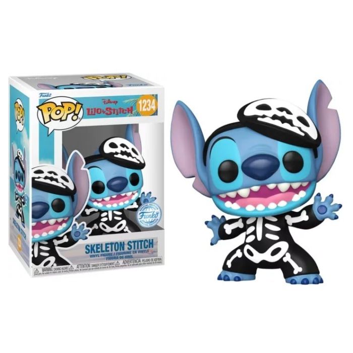 Skeleton Stitch (GITD) - Funko Pop! - Lilo & Stitch