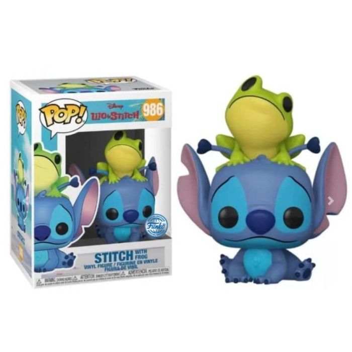 Stitch with Frog - Funko Pop! - Lilo & Stitch