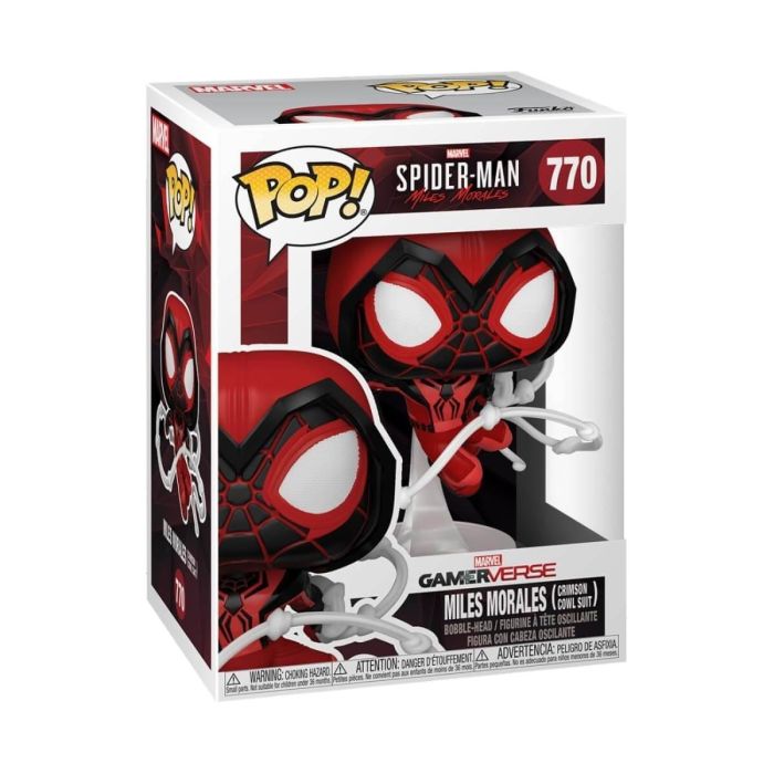 Miles Morales (Crimson Cowl Suit) - Funko Pop! Games - Miles Morales