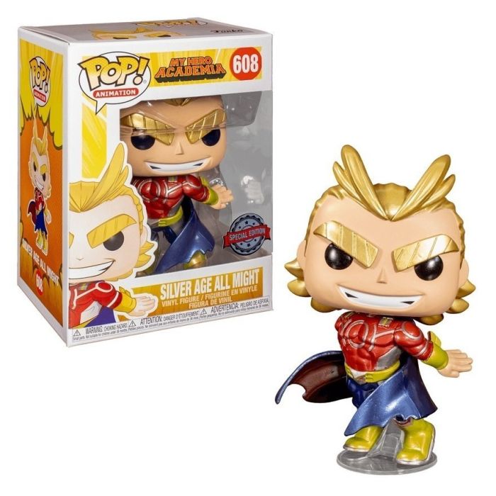 Silver Age All Might (Metallic) - Funko Pop! - My Hero Academia