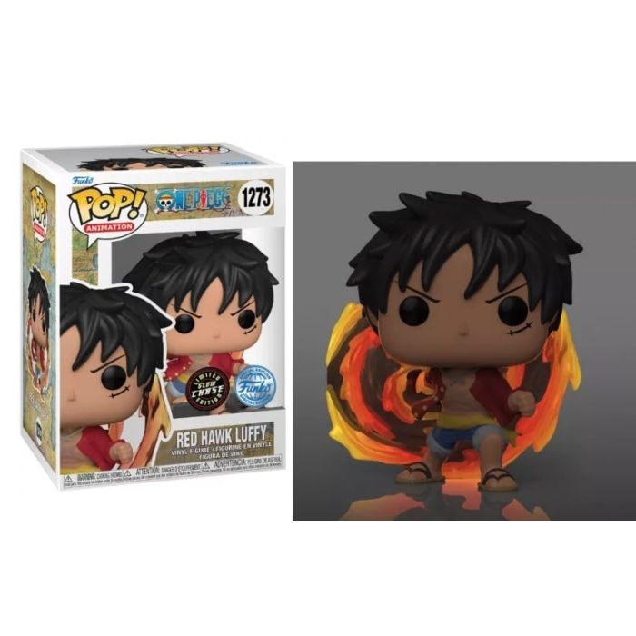 Red Hawk Luffy (GITD) - Funko Pop! Chase - One Piece