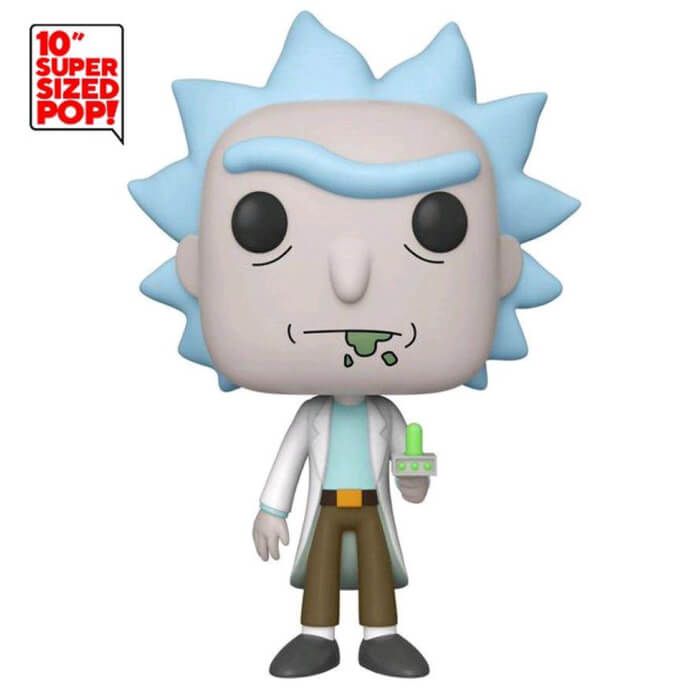 Rick with Portal Gun - Funko Pop! 10 inch- Rick and Morty