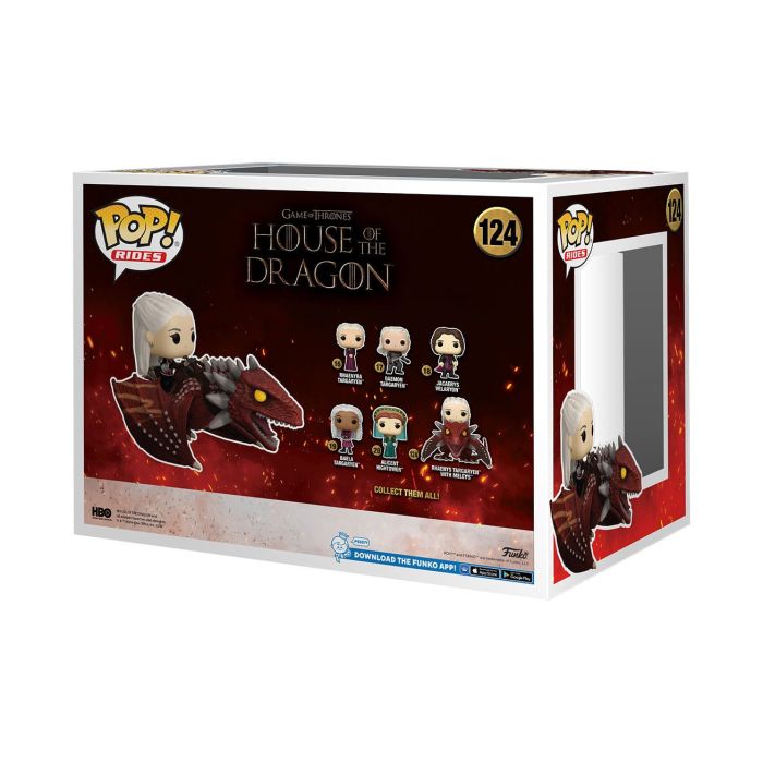 Rhaenys with Meleys - Funko Pop! Ride - House of the Dragon