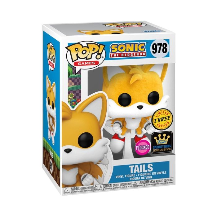 Flocked Tails (Flying) - Funko Pop! Chase - Sonic