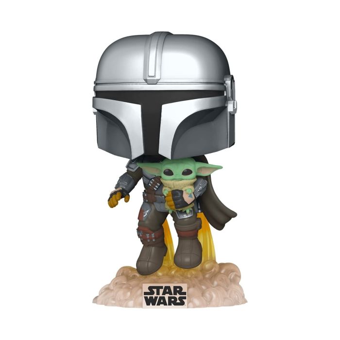 Mando Flying with Jet Pack - Funko Pop! - The Mandalorian