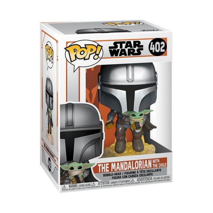 Mando Flying with Jet Pack - Funko Pop! - The Mandalorian