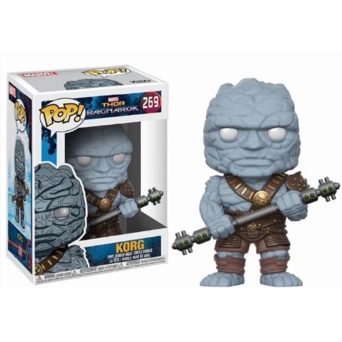 Funko Pop! Marvel: Thor Ragnarok - Korg with Miek Limited Edition