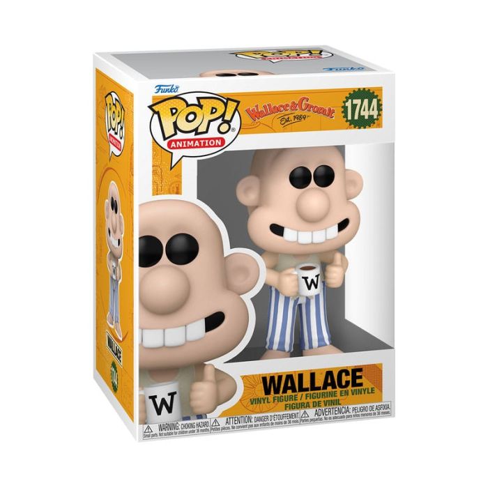 Wallace In Pajamas - Funko Pop! - Wallace & Gromit