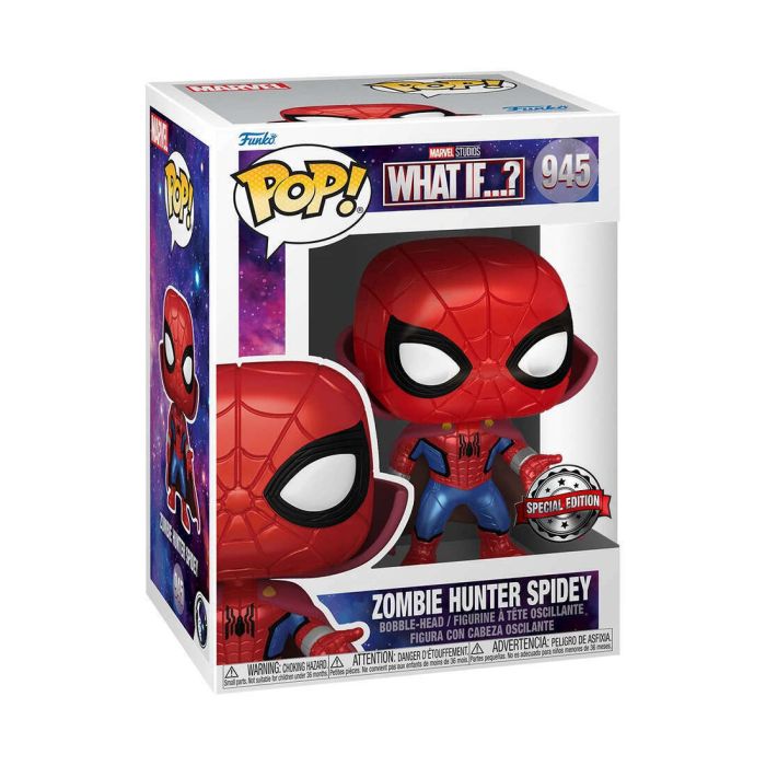 Zombie Hunter Spidey (Metallic) - Funko Pop! Marvel - What If...?