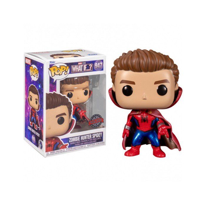 Zombie Hunter Spidey (Unmasked Metallic) - Funko Pop! Marvel - What If...?