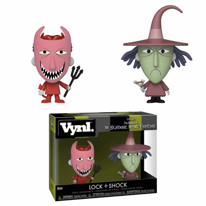 Funko VYNL: The Nightmare Before Christmas - Lock & Shock 2-Pack