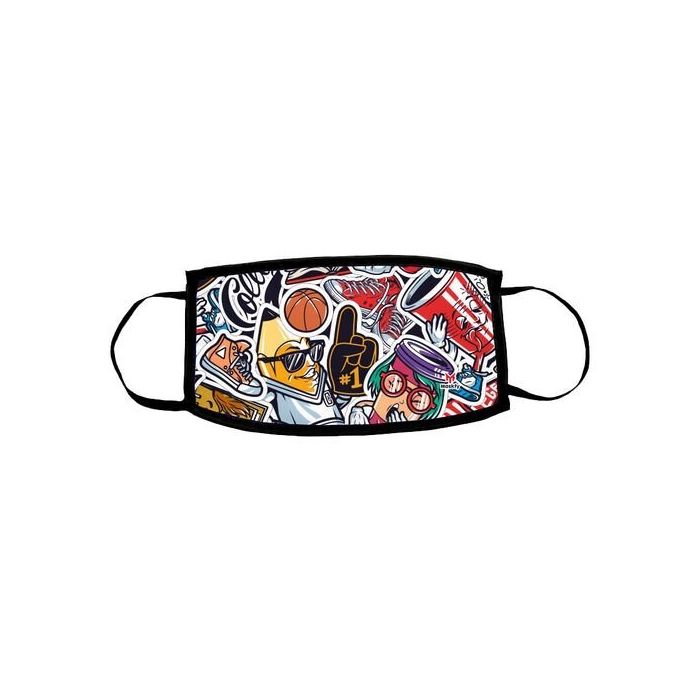 Graffiti Reusable Face Mask Cover / Mondkapje graffiti