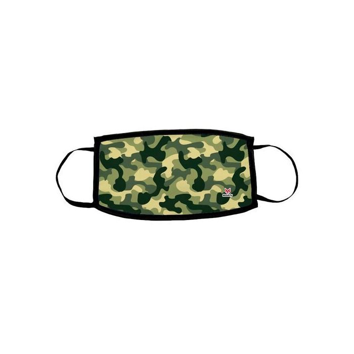 Green Camouflage Reusable Face Mask Cover / Mondkapje camouflage groen