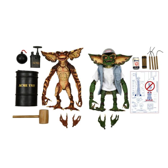 Gremlins 2 - Demolition Gremlins Ultimate Action Figure 2-pack