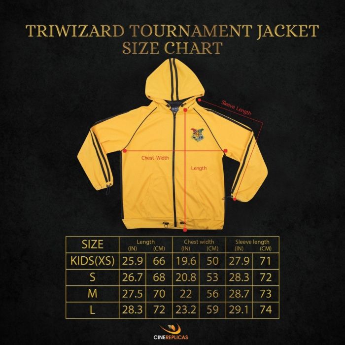 Harry potter triwizard jacket shop