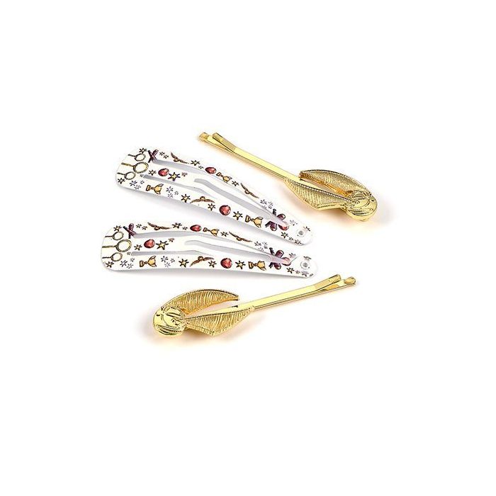 Golden Snitch Hair Clip Set - Harry Potter
