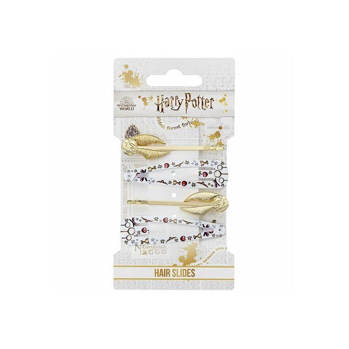 Golden Snitch Hair Clip Set - Harry Potter