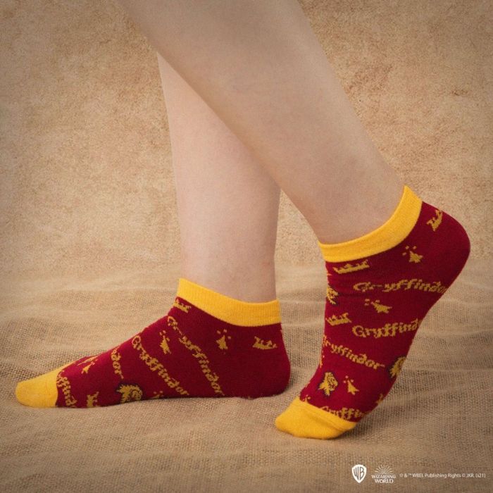 Gryffindor / Griffoendor enkelsokken set - Harry Potter