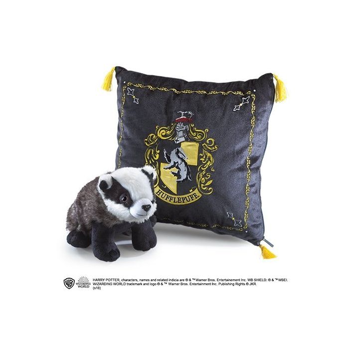Harry Potter - Hufflepuff House cushion and plush