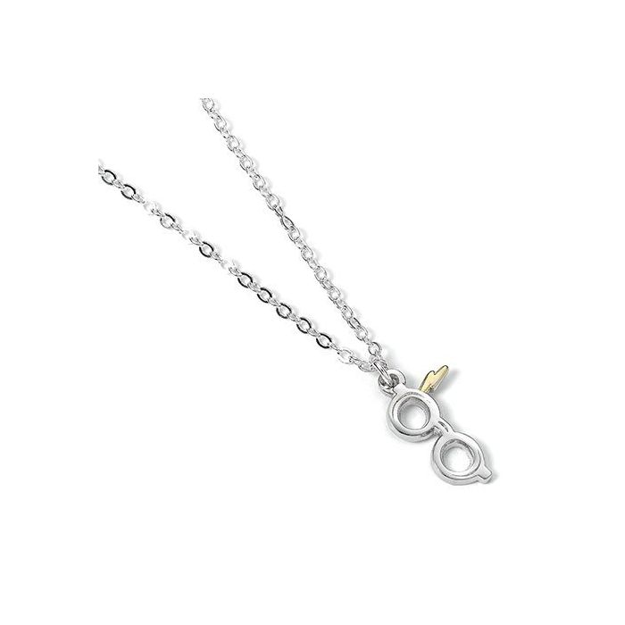 Lightning Bolt with Glasses hanger & ketting - Harry Potter