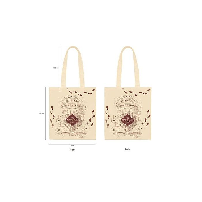 Harry Potter - Marauder's Map Tote Bag / Stoffen Tas