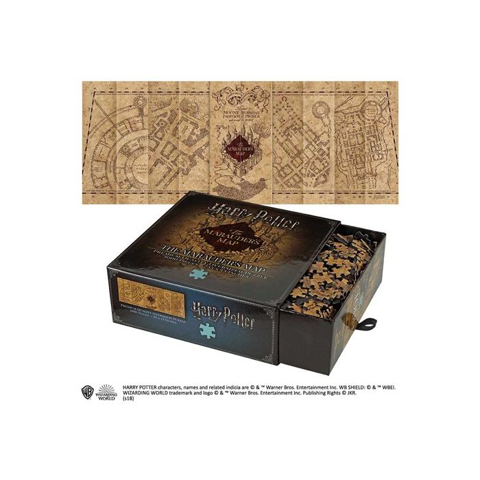 Harry Potter - The Marauder’s Map Cover Puzzel
