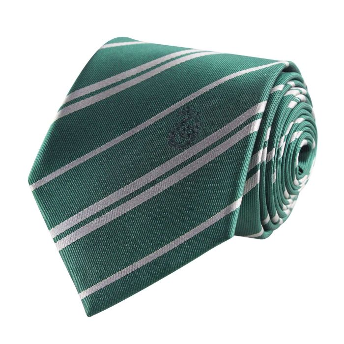 Harry Potter - Slytherin Tie Deluxe Edition with Pin