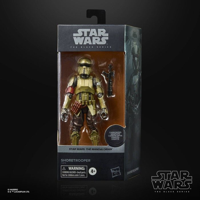 Star Wars: The Mandalorian - Shoretrooper Carbonized Action Figure