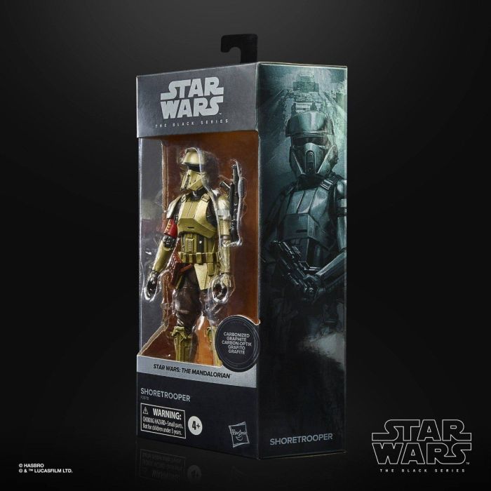 Star Wars: The Mandalorian - Shoretrooper Carbonized Action Figure