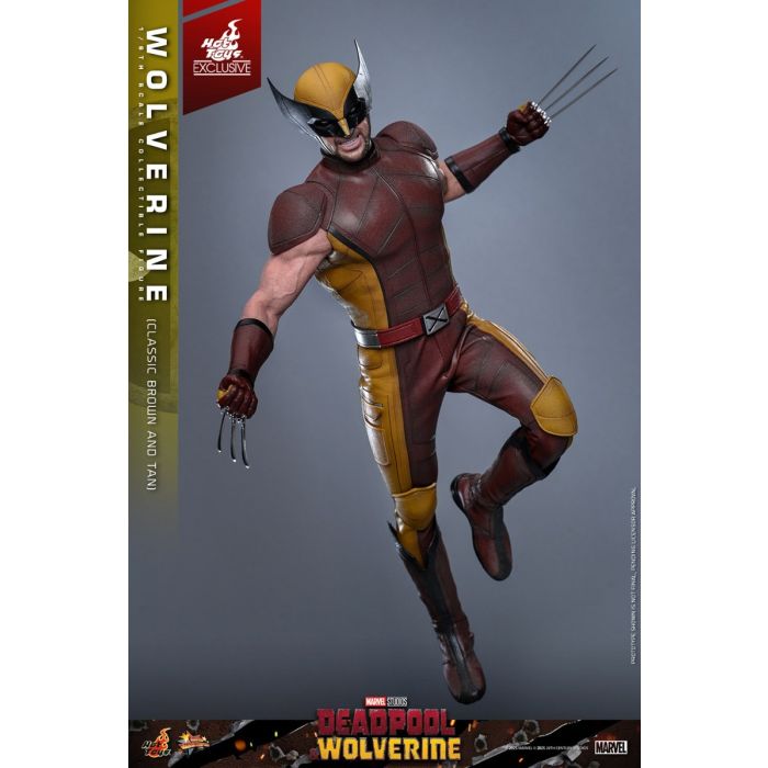Deadpool & Wolverine Movie Masterpiece Action Figure 1/6 Wolverine (Classic Brown and Tan) 31 cm