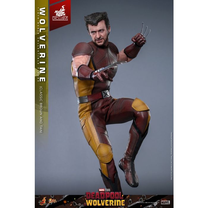Deadpool & Wolverine Movie Masterpiece Action Figure 1/6 Wolverine (Classic Brown and Tan) 31 cm