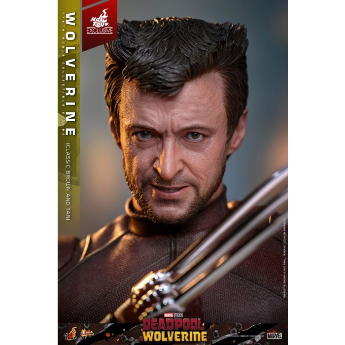 Deadpool & Wolverine Movie Masterpiece Action Figure 1/6 Wolverine (Classic Brown and Tan) 31 cm