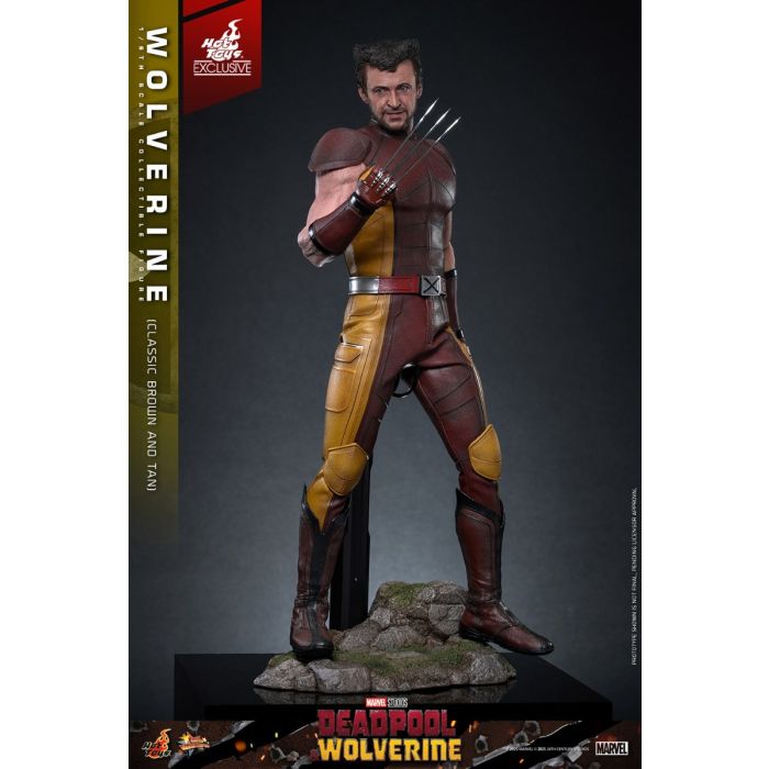 Deadpool & Wolverine Movie Masterpiece Action Figure 1/6 Wolverine (Classic Brown and Tan) 31 cm