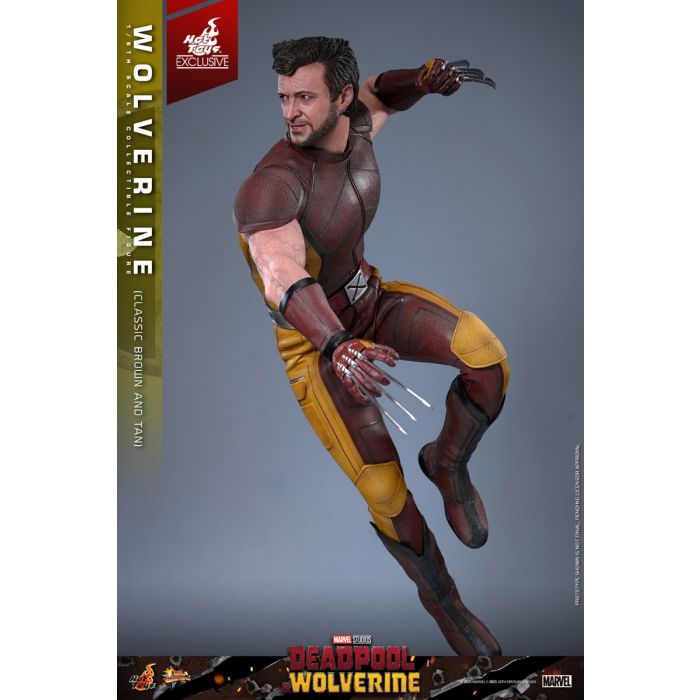 Deadpool & Wolverine Movie Masterpiece Action Figure 1/6 Wolverine (Classic Brown and Tan) 31 cm