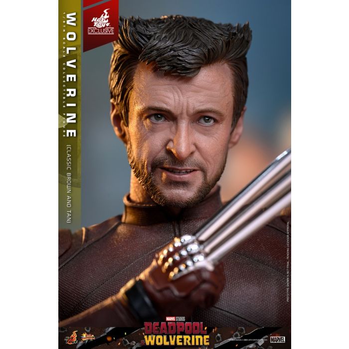Deadpool & Wolverine Movie Masterpiece Action Figure 1/6 Wolverine (Classic Brown and Tan) 31 cm