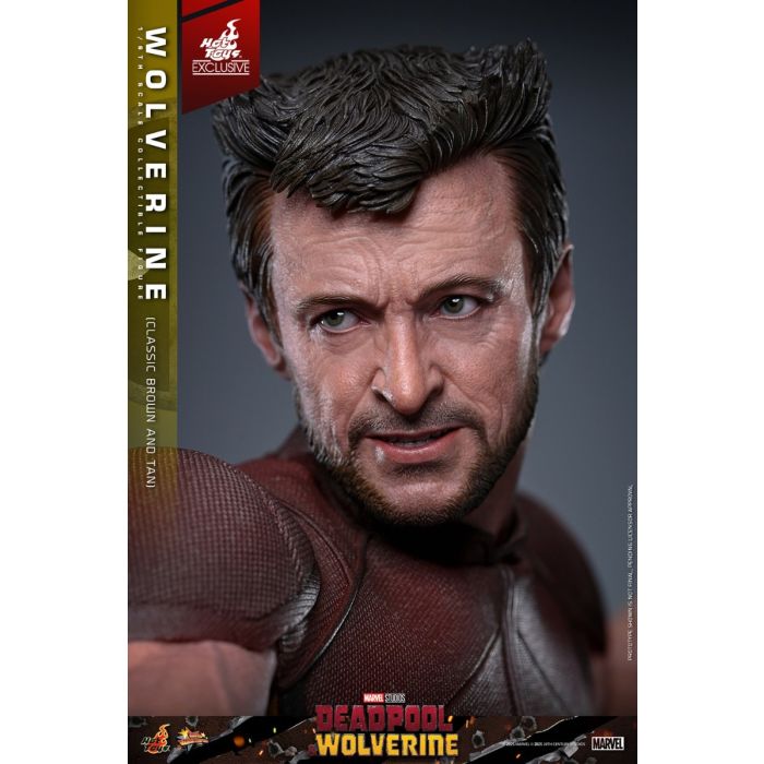 Deadpool & Wolverine Movie Masterpiece Action Figure 1/6 Wolverine (Classic Brown and Tan) 31 cm