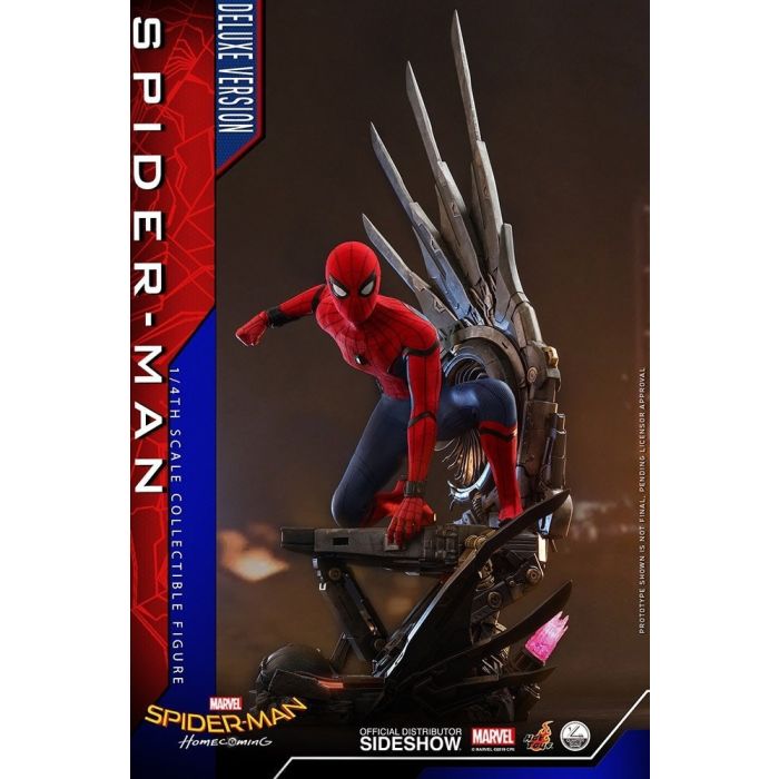 Hot Toys: Spider-Man: Homecoming - Spider-Man Deluxe 1:4 scale Figure