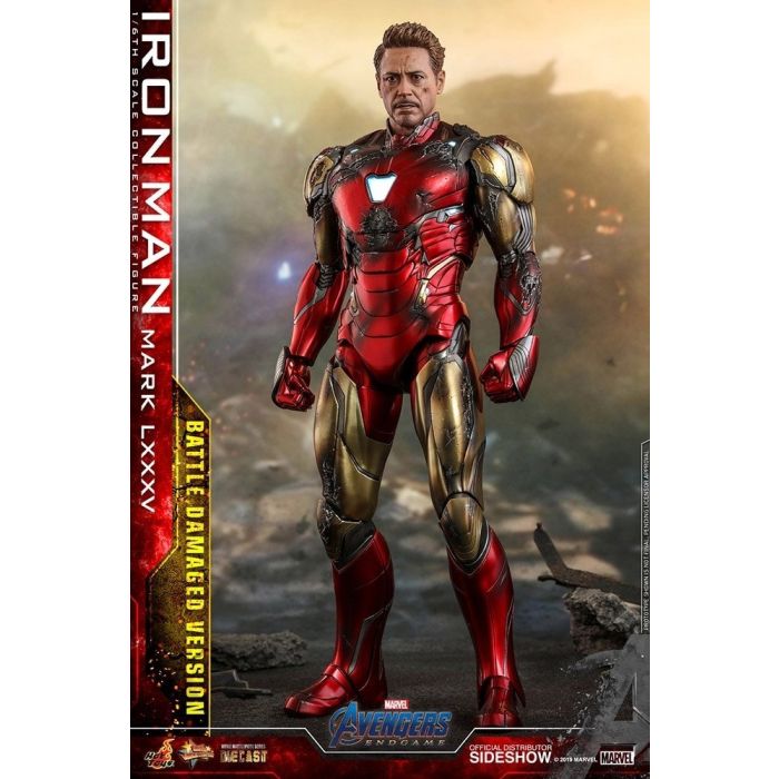Hot Toys: Avengers Endgame - Iron Man Mark LXXXV Battle Damage 1:6 scale Figure 