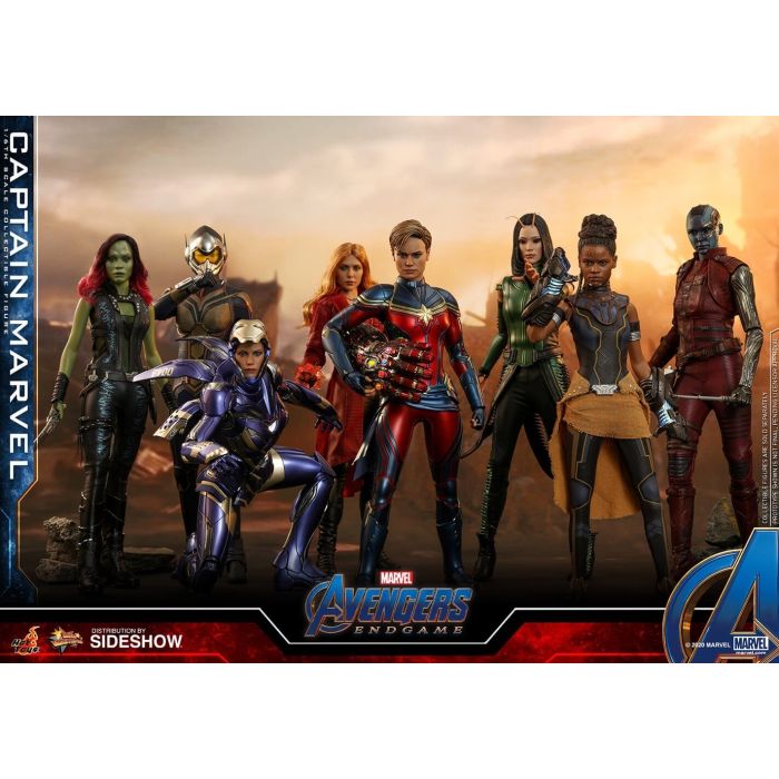Captain Marvel 1:6 scale Figure - Avengers Endgame - Hot Toys