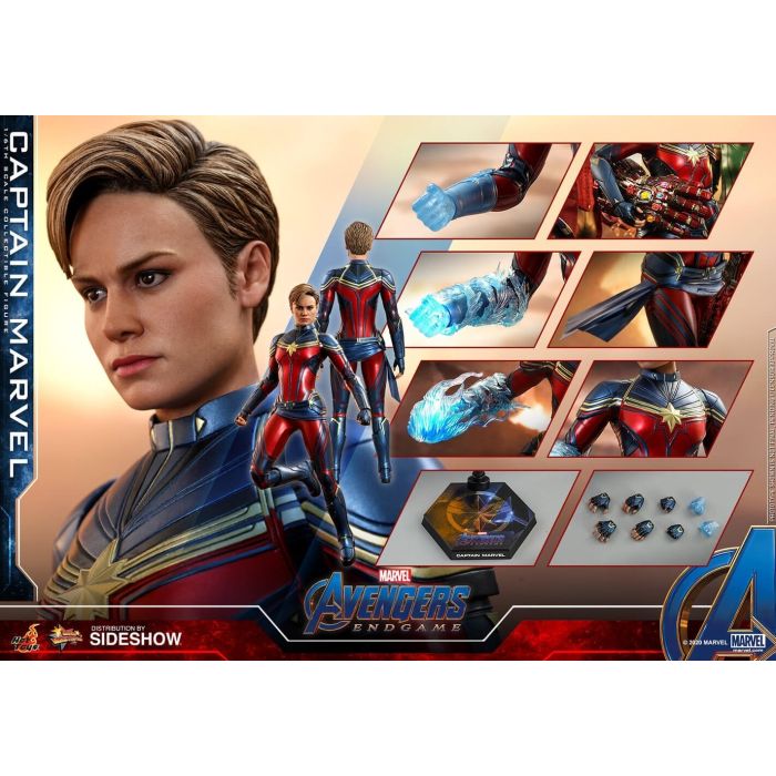 Captain Marvel 1:6 scale Figure - Avengers Endgame - Hot Toys