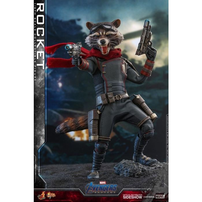 Hot Toys: Avengers Endgame - Rocket 1:6 scale Figure 